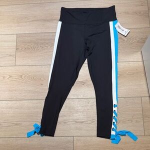 Black and Blue Women's Leggings